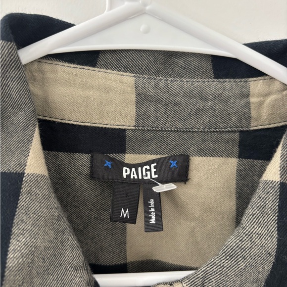 PAIGE Everette Shirt-Silver ink - Picture 6 of 7